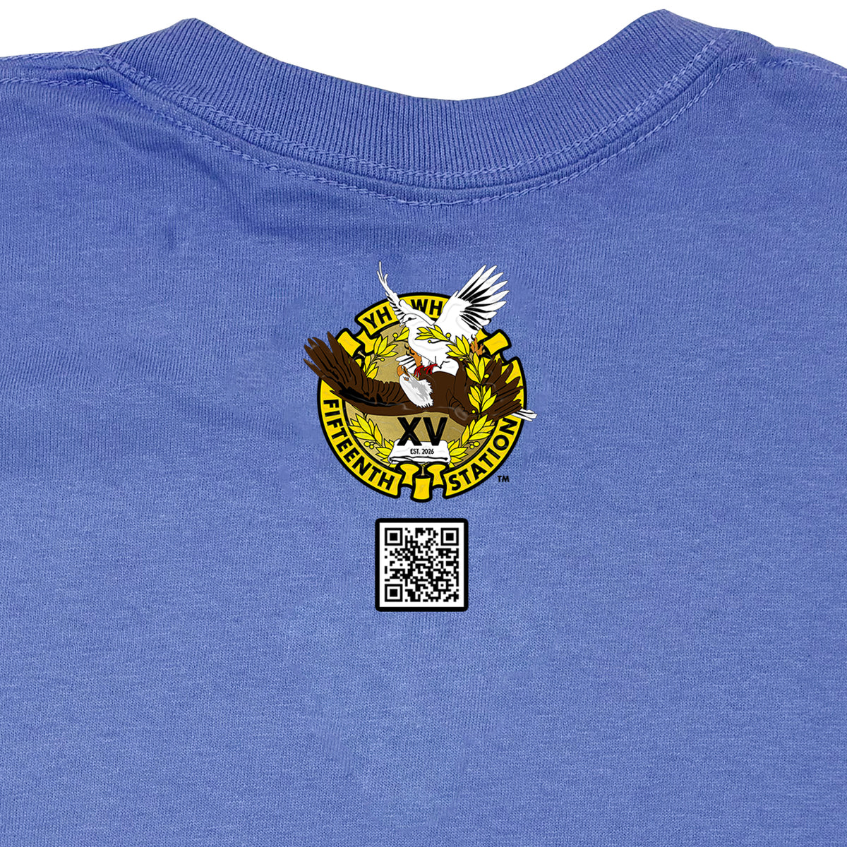 Miraculous Medal t-shirt in Violet
