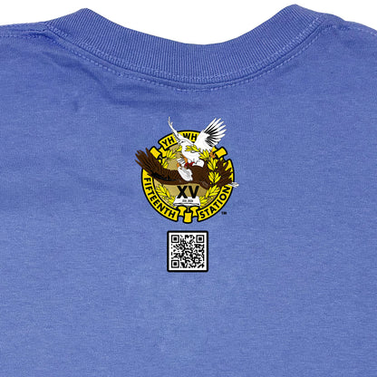 Miraculous Medal t-shirt in Violet