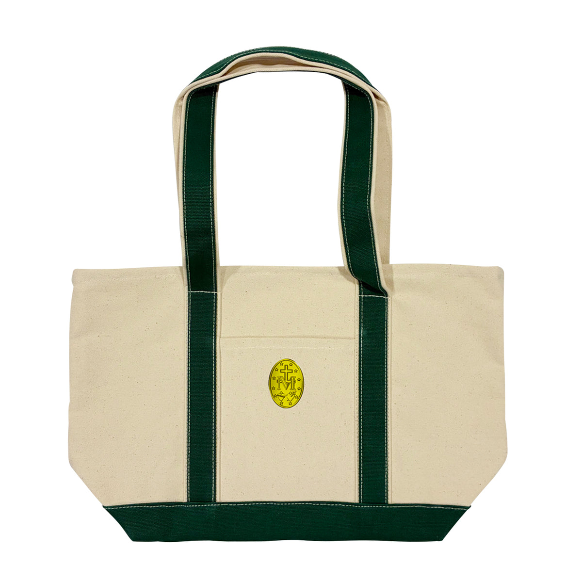 Miraculous Medal bag in cotton canvas