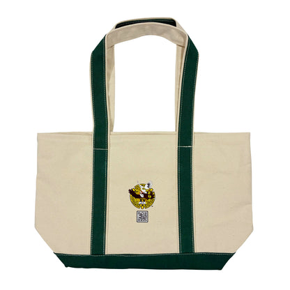 Miraculous Medal bag in cotton canvas
